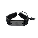 St. Louis Cardinals Vintage Leather Bracelet front view