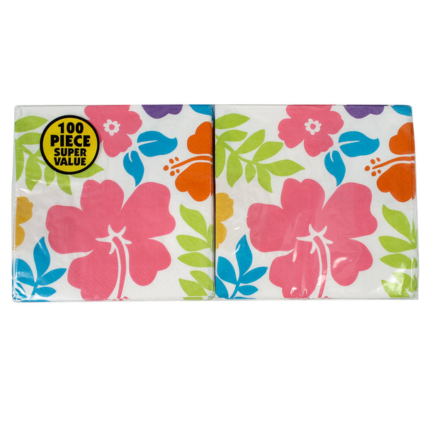 Hibiscus Lunch Napkins (100 PACK)