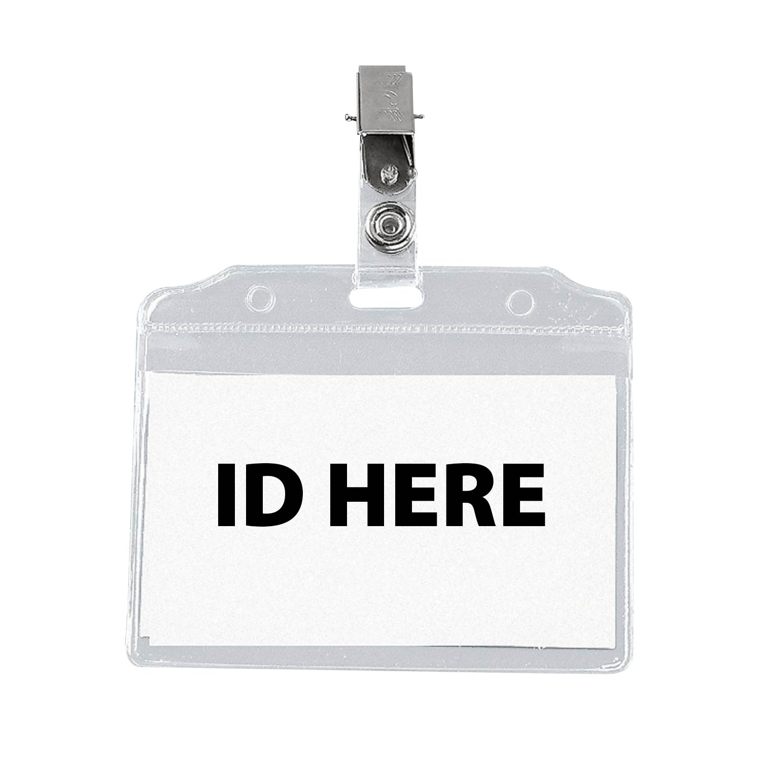 Bulk Clip Badge Holders (25 PACK) Bulk Clip Badge Holders (25 PACK)
