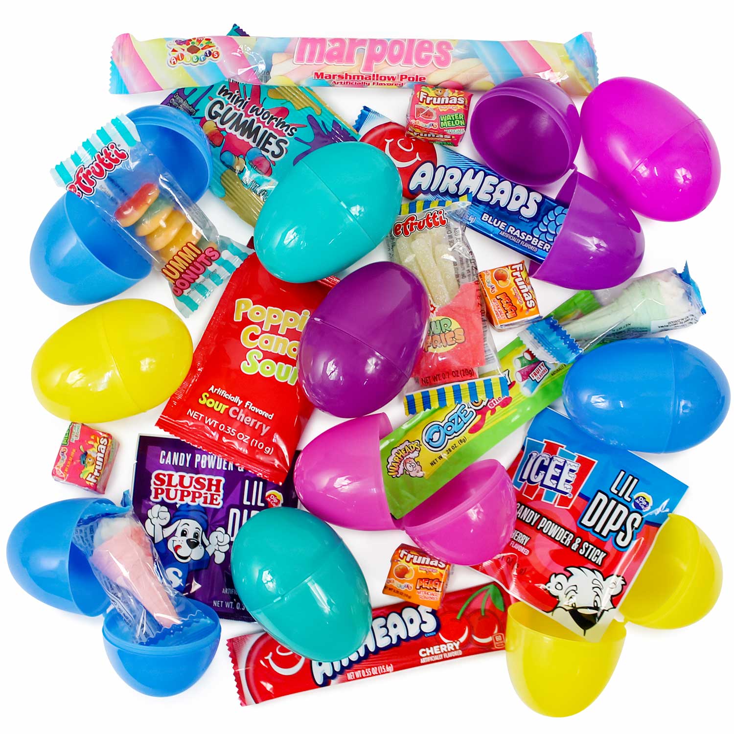 Medium 1 Candy Filled Easter Eggs 31/4" (200 PACK)