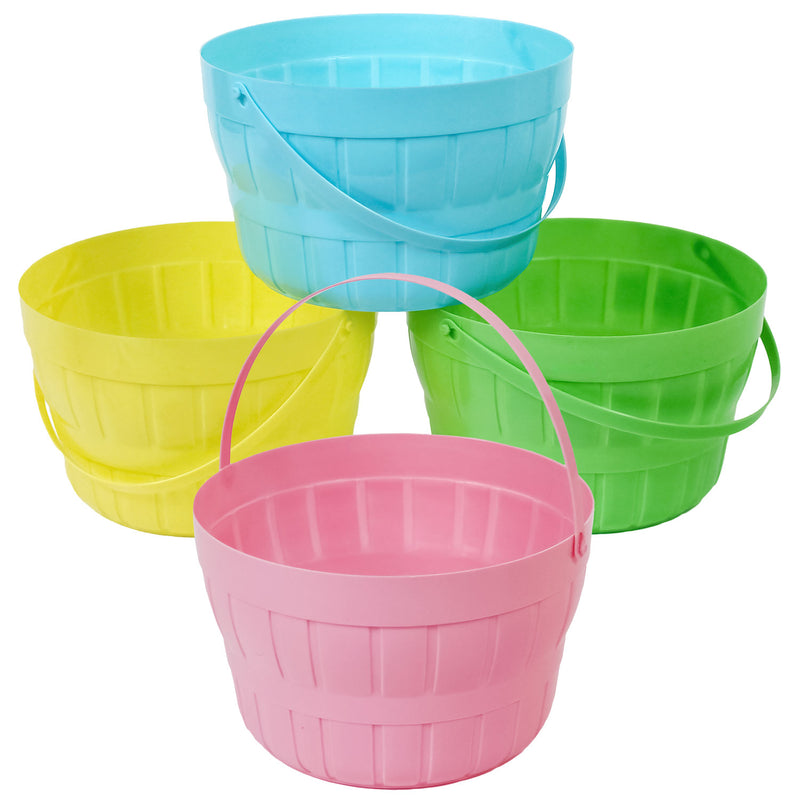 Filled Plastic Basket