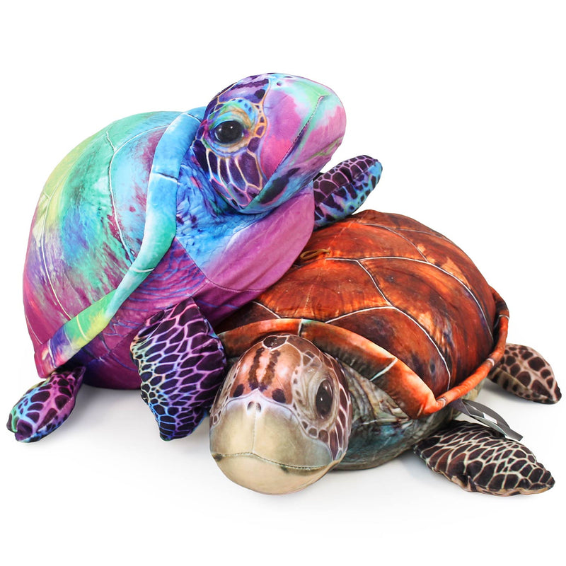 two plush Sea Turtles