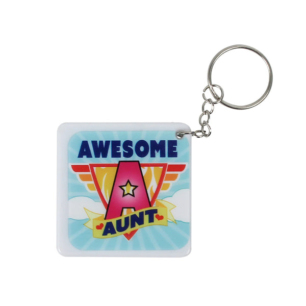 Awesome Aunt Keychain