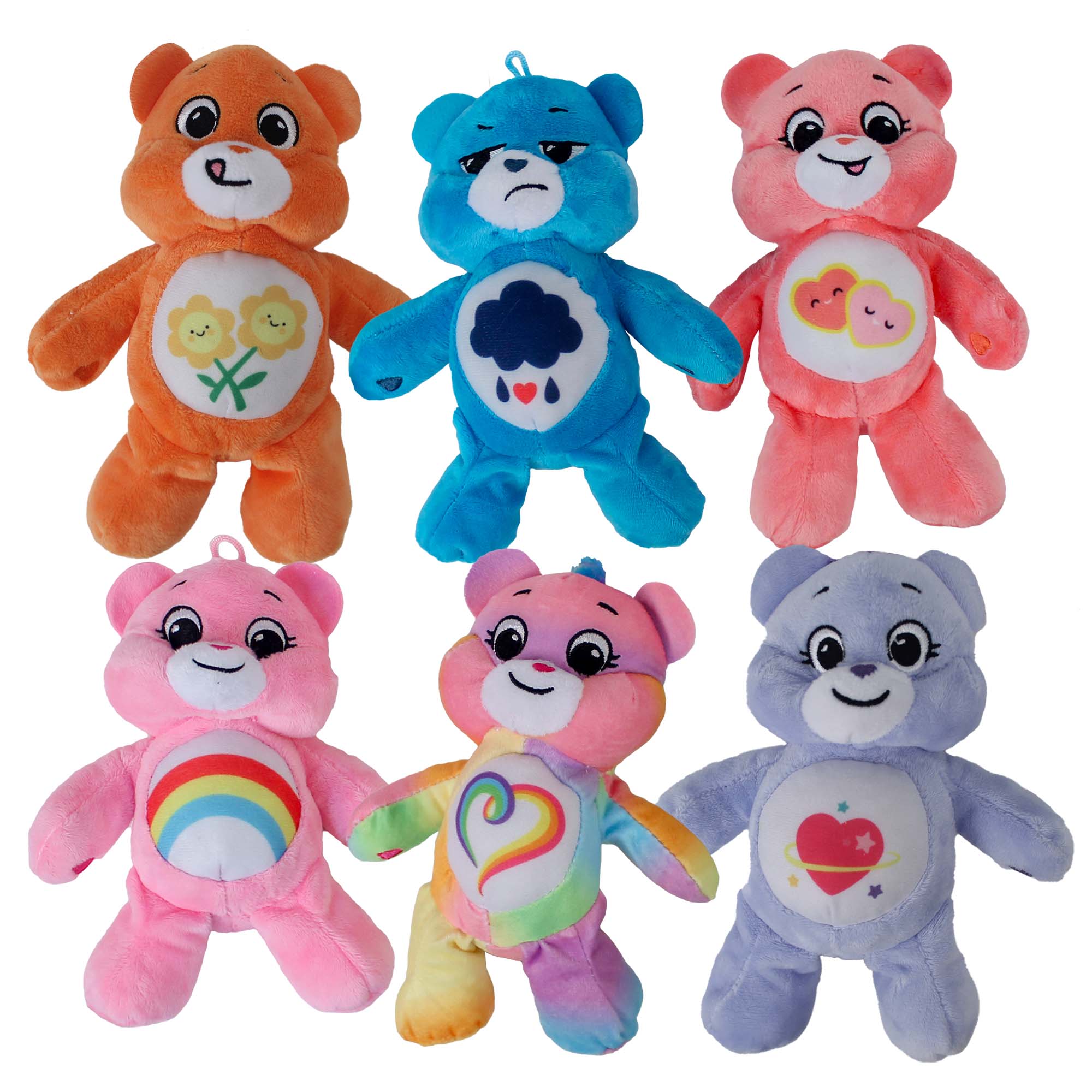 Care Bears Colorful Series 8体セット Plush Care Bear Assorted 8