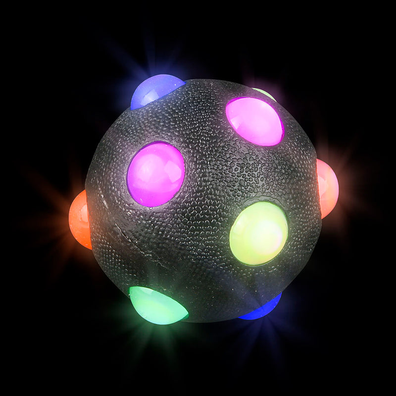 Light Up Disco Ball on black