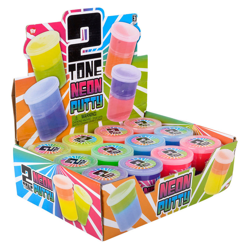 Two-Tone Neon Putty package