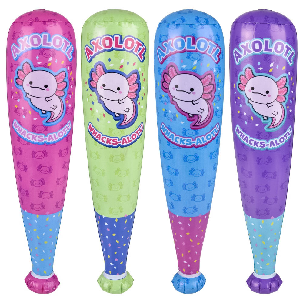 Inflate Axolotl Mini Baseball Bat Assortment 20