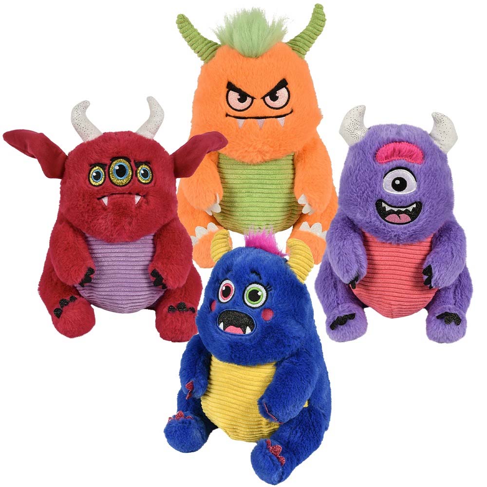 the monsters toys Plush Tubby Tots Monster Assorted 11" (EACH)