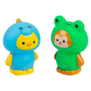 Rubber Kawaii Dressed Animal Assortment 2" (50 PACK)
