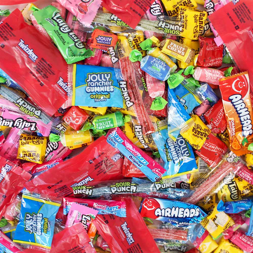 その他 Candy Name Brand Candy Assortment 4 lbs (200 Approx) | American Carnival