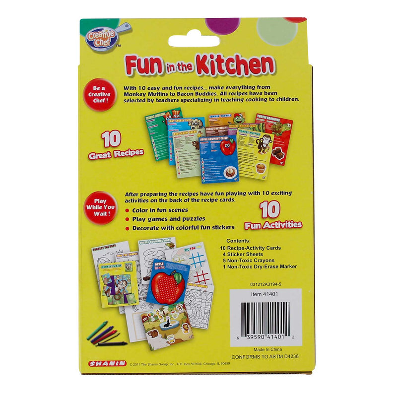 Fun in the Kitchen Recipe and Activity Set