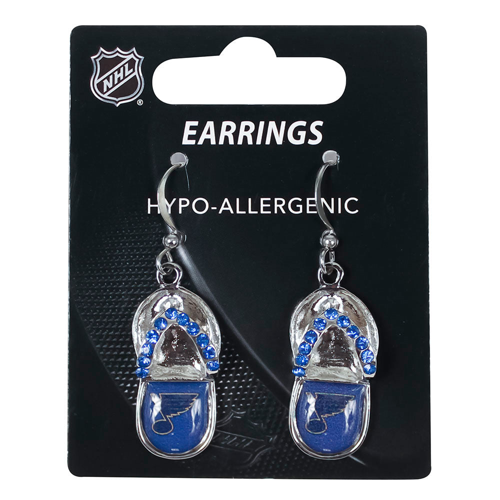 st louis blues earrings