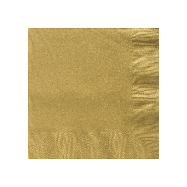 Lunch Napkins Gold (40 PACK)
