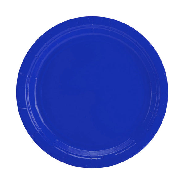 Paper Plates 9" Bright Blue (20 PACK)