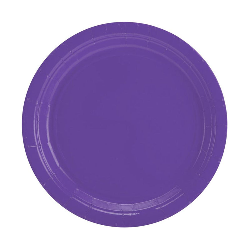 Paper Plates 9" Purple (20 PACK)