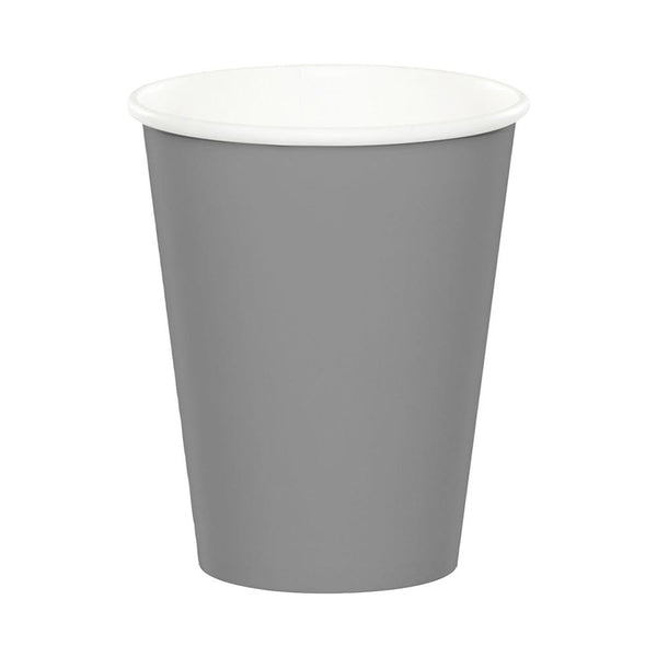 Paper Cups 9 oz Silver (20 PACK)