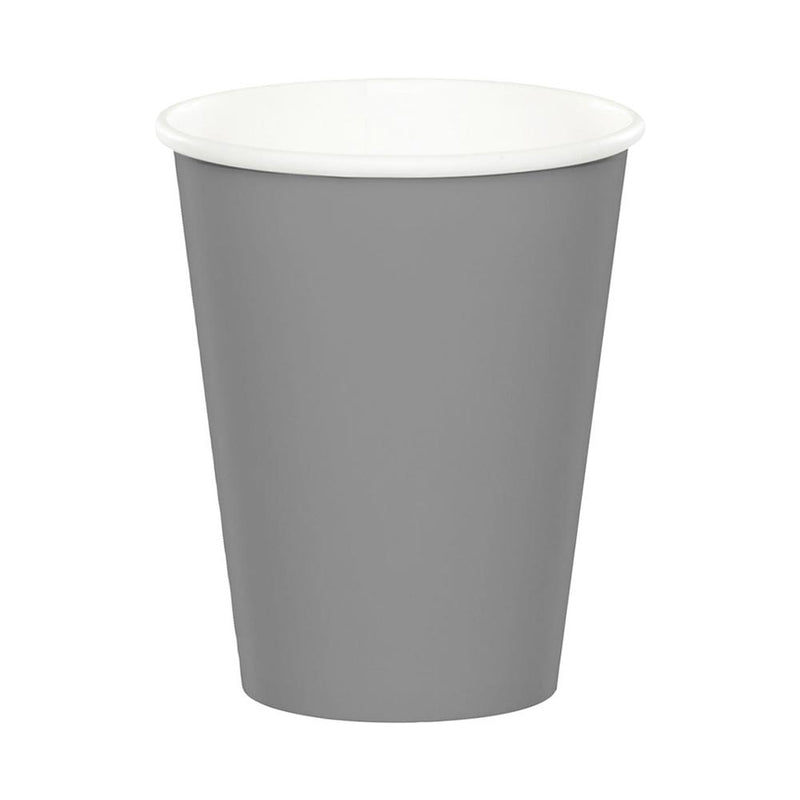 Paper Cups 9 oz Silver (20 PACK)