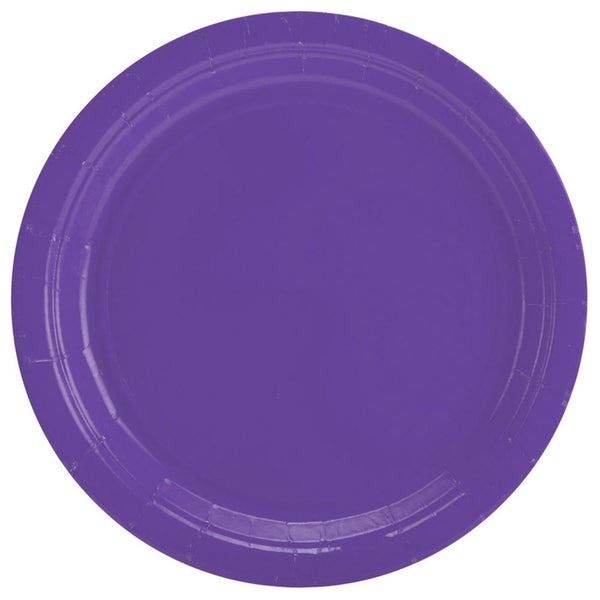 Paper Plates 10-1/2" Purple (20 PACK)