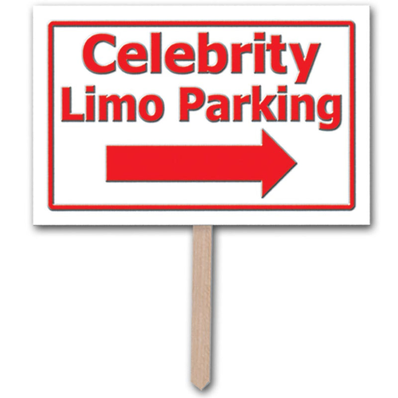 Sign - Celebrity Limo Parking