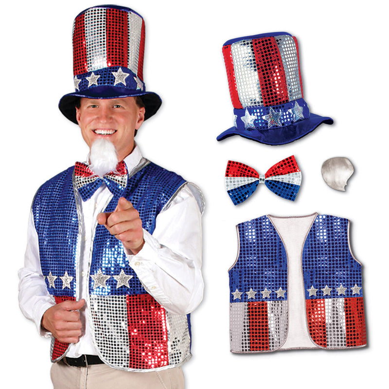 Uncle Sam Costume Set