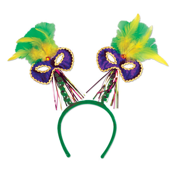 Mardi Gras Mask Headbopper