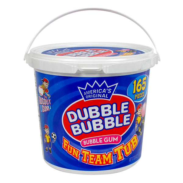 Dubble Bubble Fun Team Tub (165 PACK)