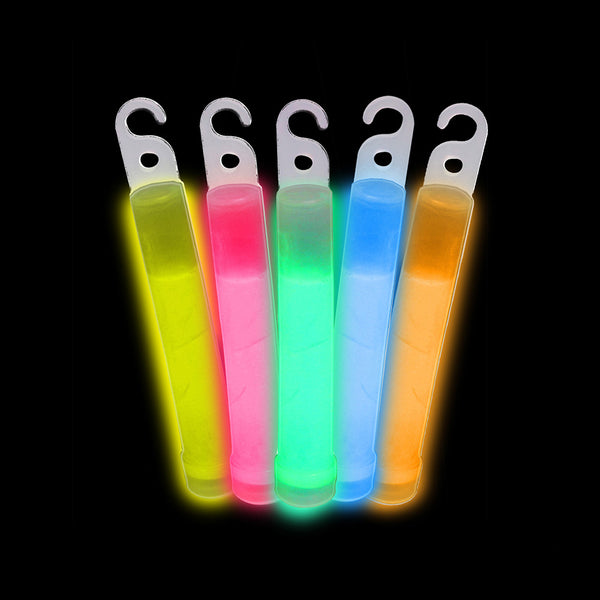 Glow Sticks 6" Assorted Color (25 PACK)
