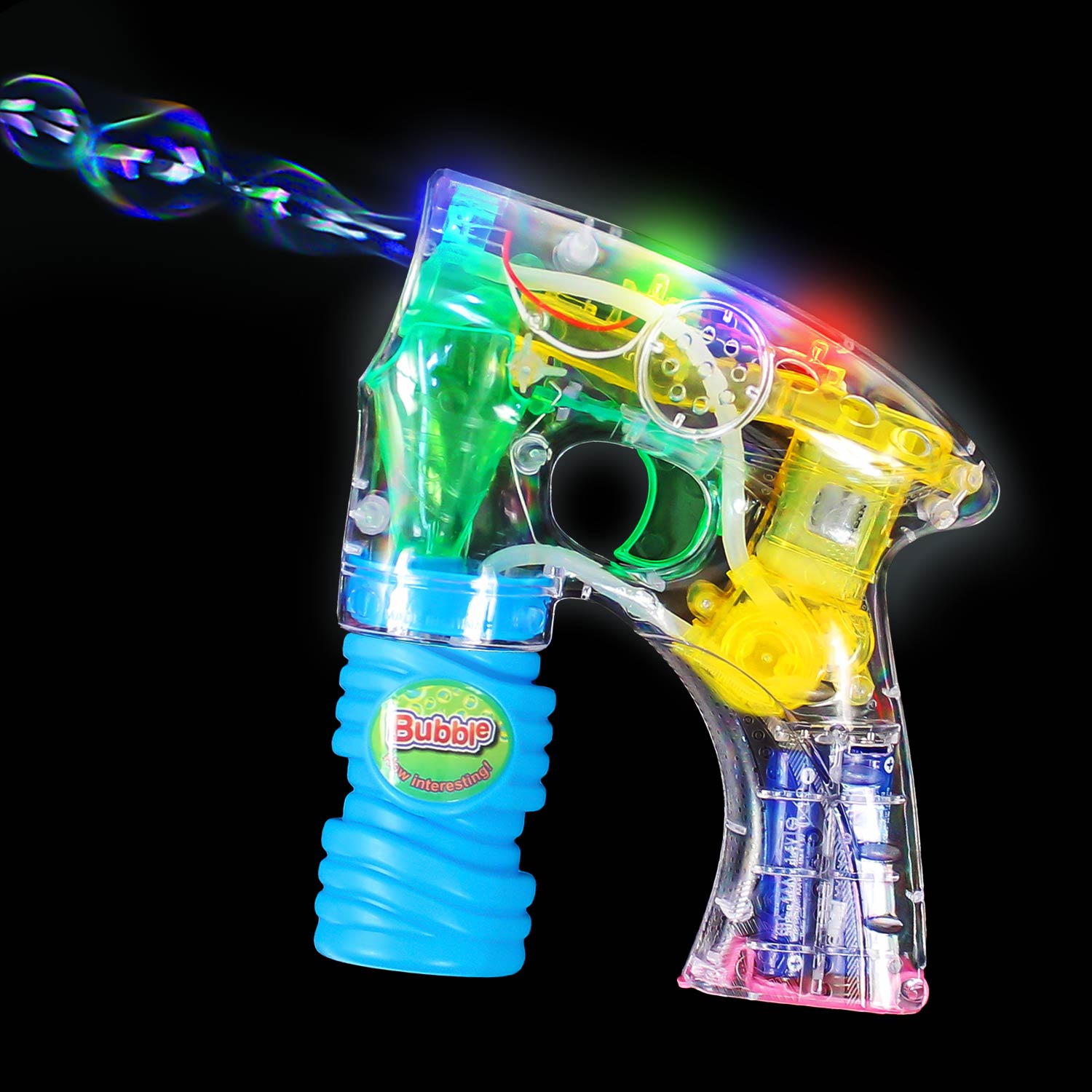 Light Up Bubble Gun 7