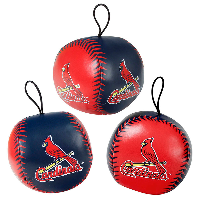 St. Louis Cardinals Stuffed Vinyl Baseball - Color