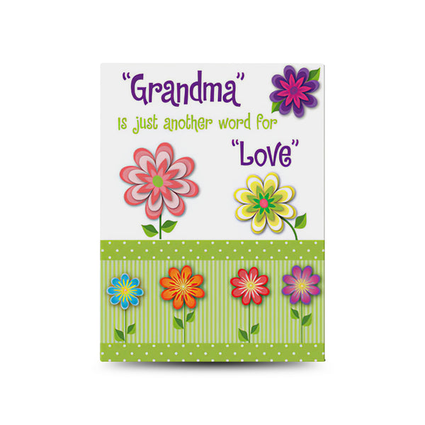 Grandma Wooden Magnet