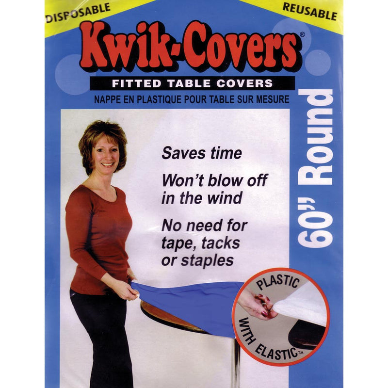Kwik Cover - Blue 60" Round