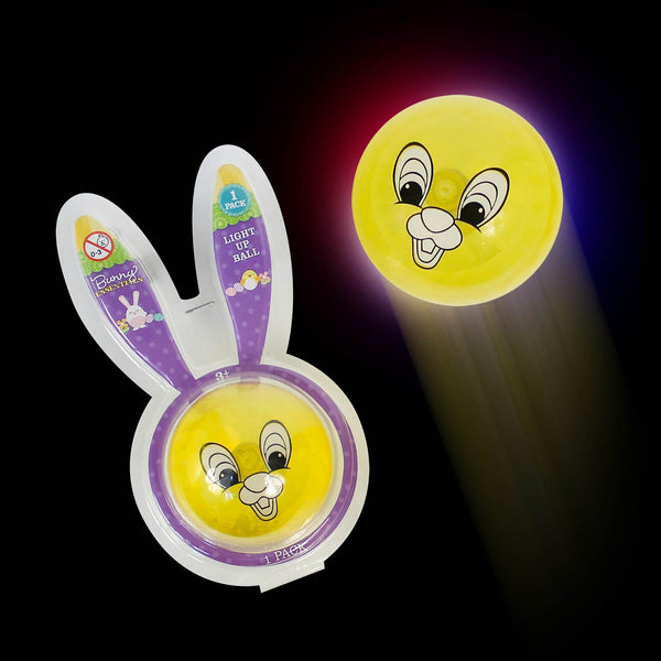 Closeout Light Up Bunny Ball 2.5"