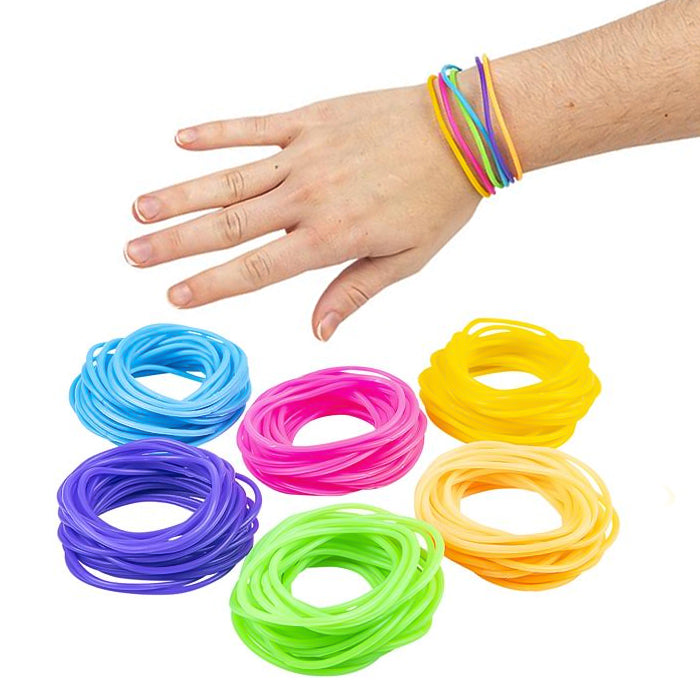 Neon PVC Bracelets 144 PACK