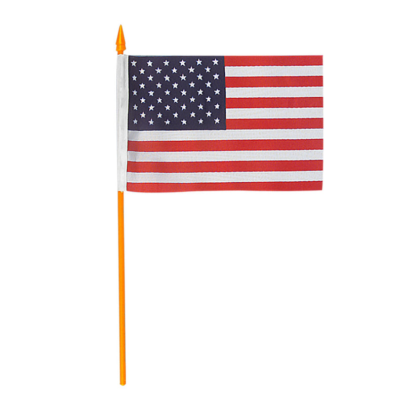 American Flag 4" x 6" Poly (Import) (DZ)