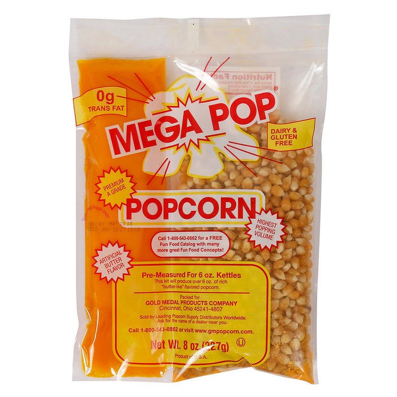 Popcorn Kit 6 oz (36 PACK)