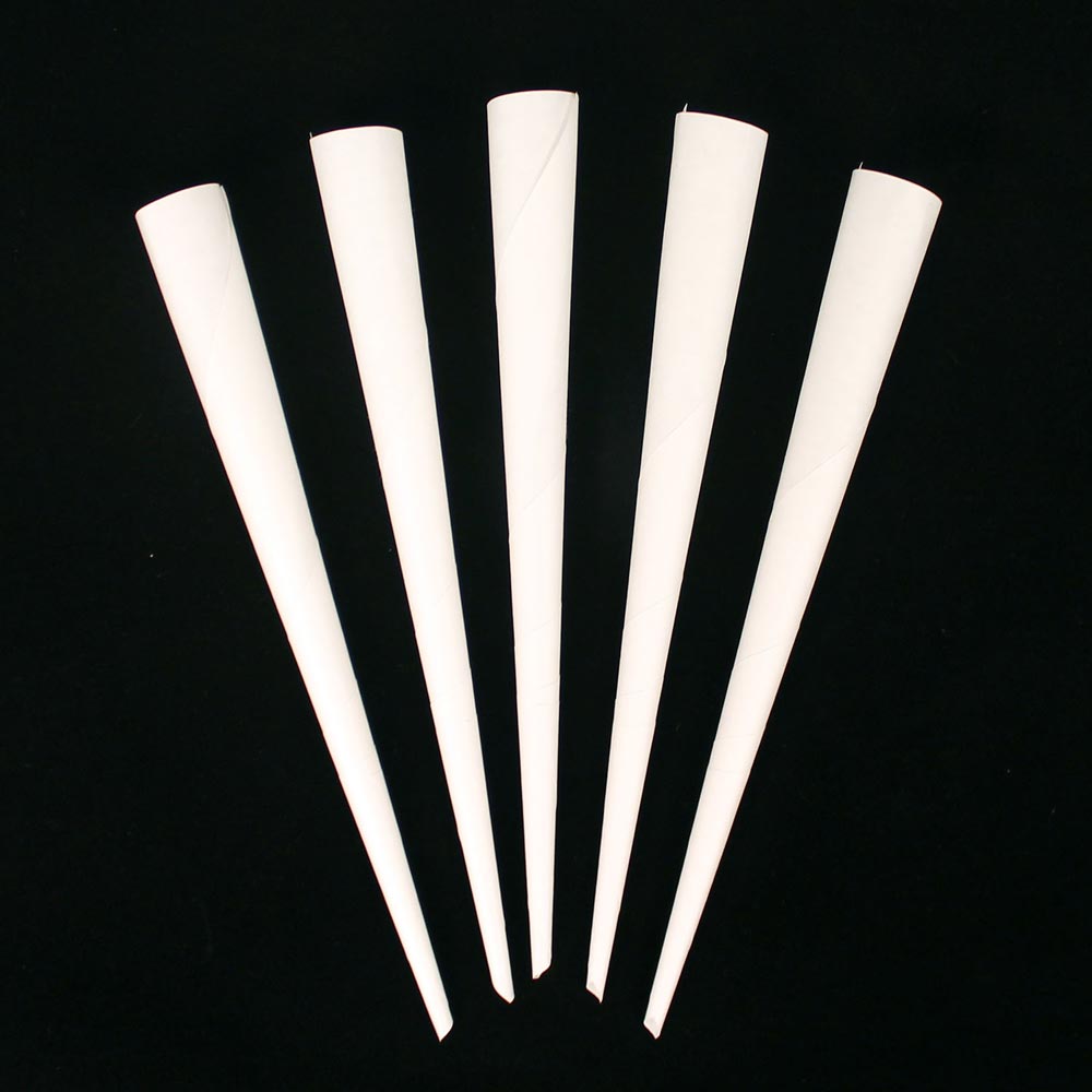 Cotton Candy Cones 100 Pack - Colorful Food Grade Paper Cones For Carnival Parties & Events