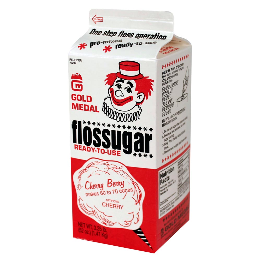 Gold Medal Cherry Flossugar American Carnival Mart