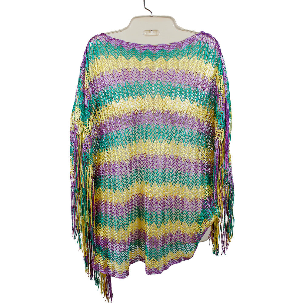 mardi gras shawl