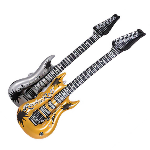 Inflate Guitar Gold & Silver 42" (DZ)