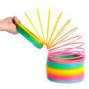 Jumbo Neon Rainbow Spring 6"