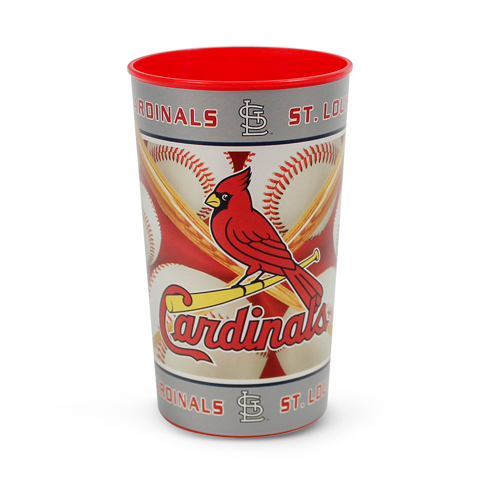Majestic Plastic Cup 22-Ounce - St. Louis Cardinals Saint Louis Cardinals Majestic Drinkware MAJBBSTL22