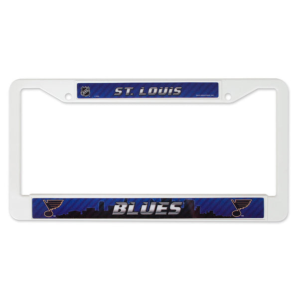 Blues License Plate Frame - Plastic