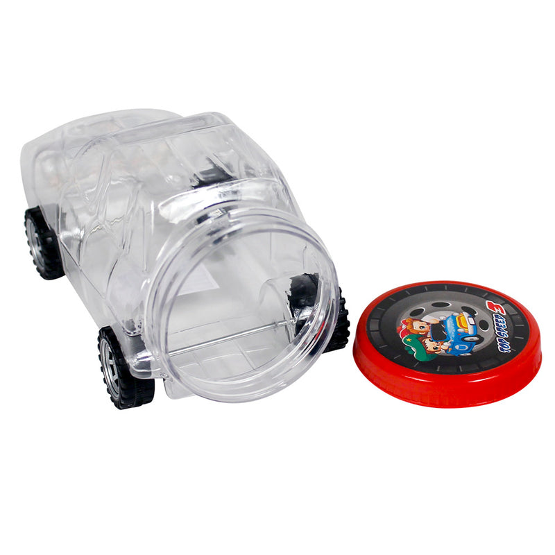 Clear Plastic Car Container 7"