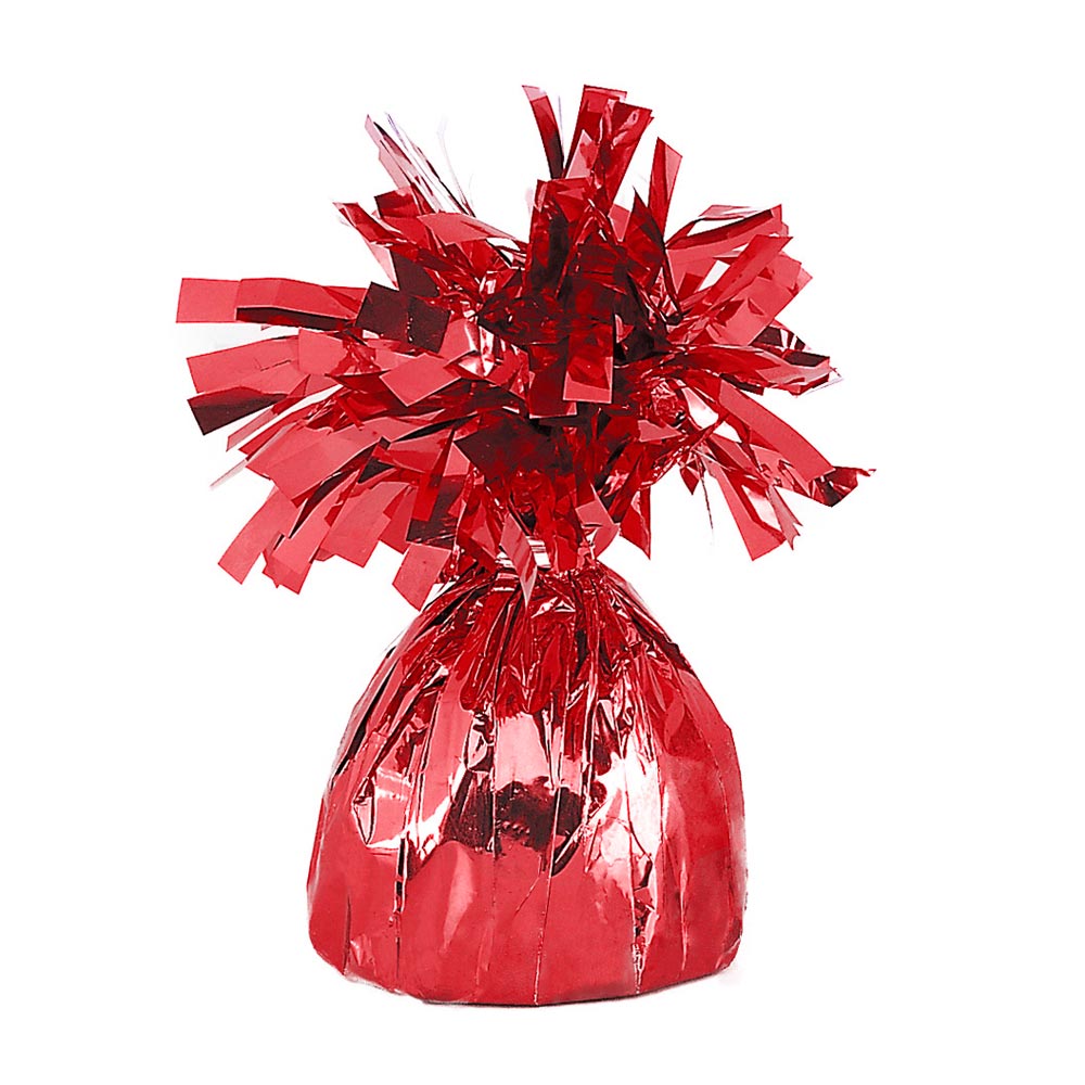 Red Foil Balloon Weight