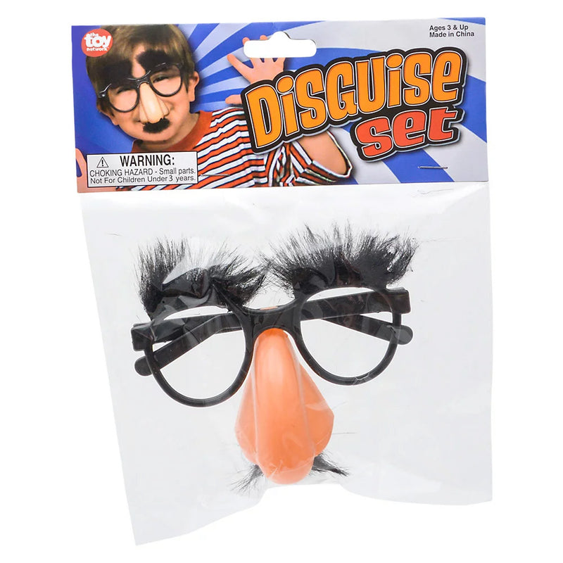 Groucho Disguise Set Glasses & Mustache (DZ)