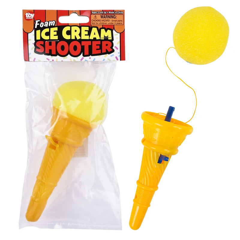 Foam Ice Cream Cone Shooter 6.5" (DZ)