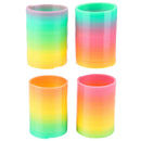 Neon Rainbow Coil Spring Assortment 1.75" (DZ)