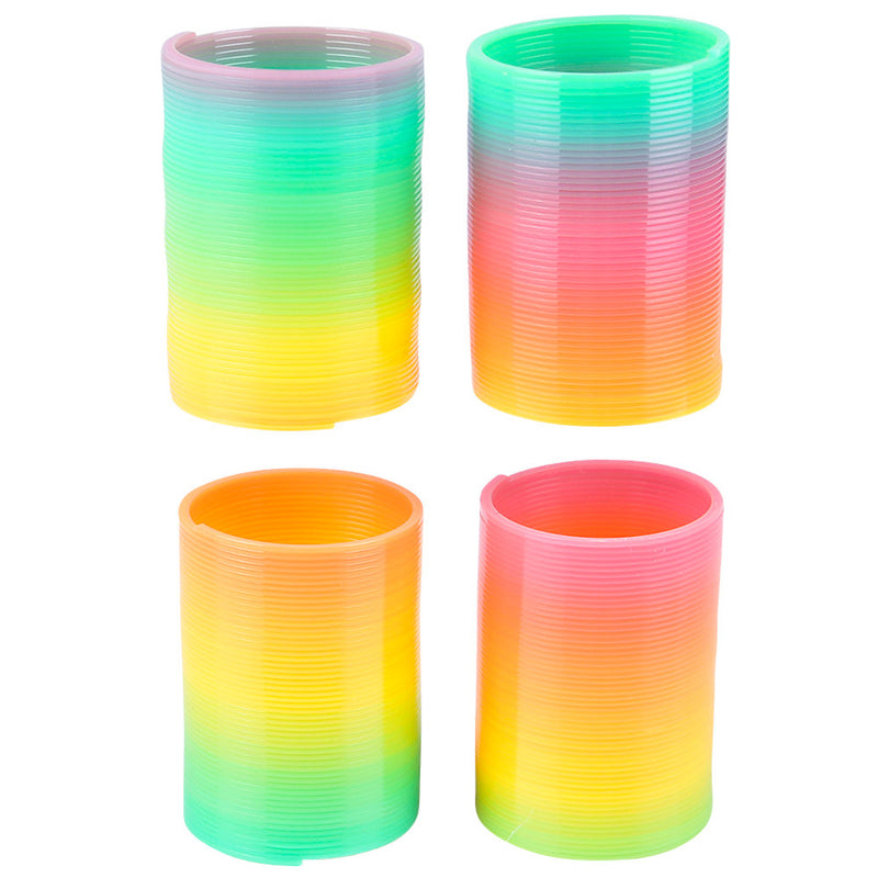 Neon Rainbow Coil Spring 1.75" (DZ)