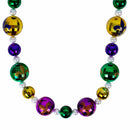 Beads - Jumbo 30-45mm Fleur De Lis Globes 42" (EACH)