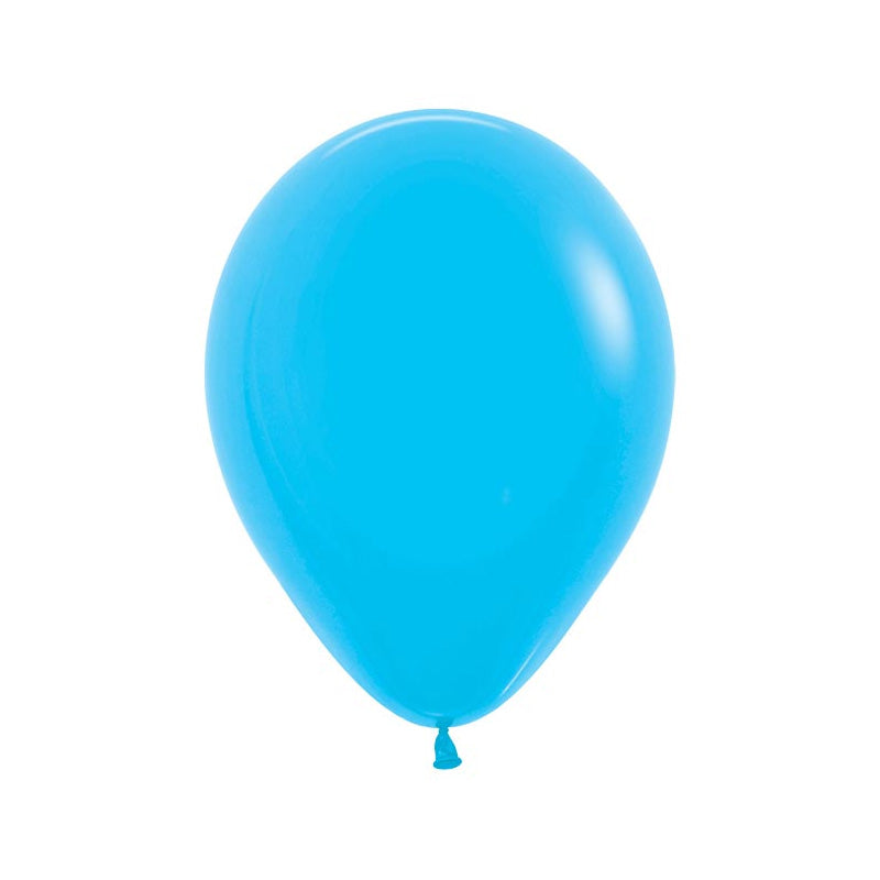 Fashion Blue Latex Balloons 5" (100 PACK)